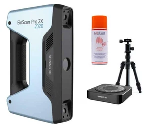 Shining3D EinScan Pro 2X 3D Scanner mit Stativ Plattenspieler AESUB Fluchtspray - Bild 1 von 6
