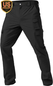 Men'S Cargo Work Pants Water Resistant Tactical Pants 29"/31"/33" Lightweight Hi - Picture 1 of 6