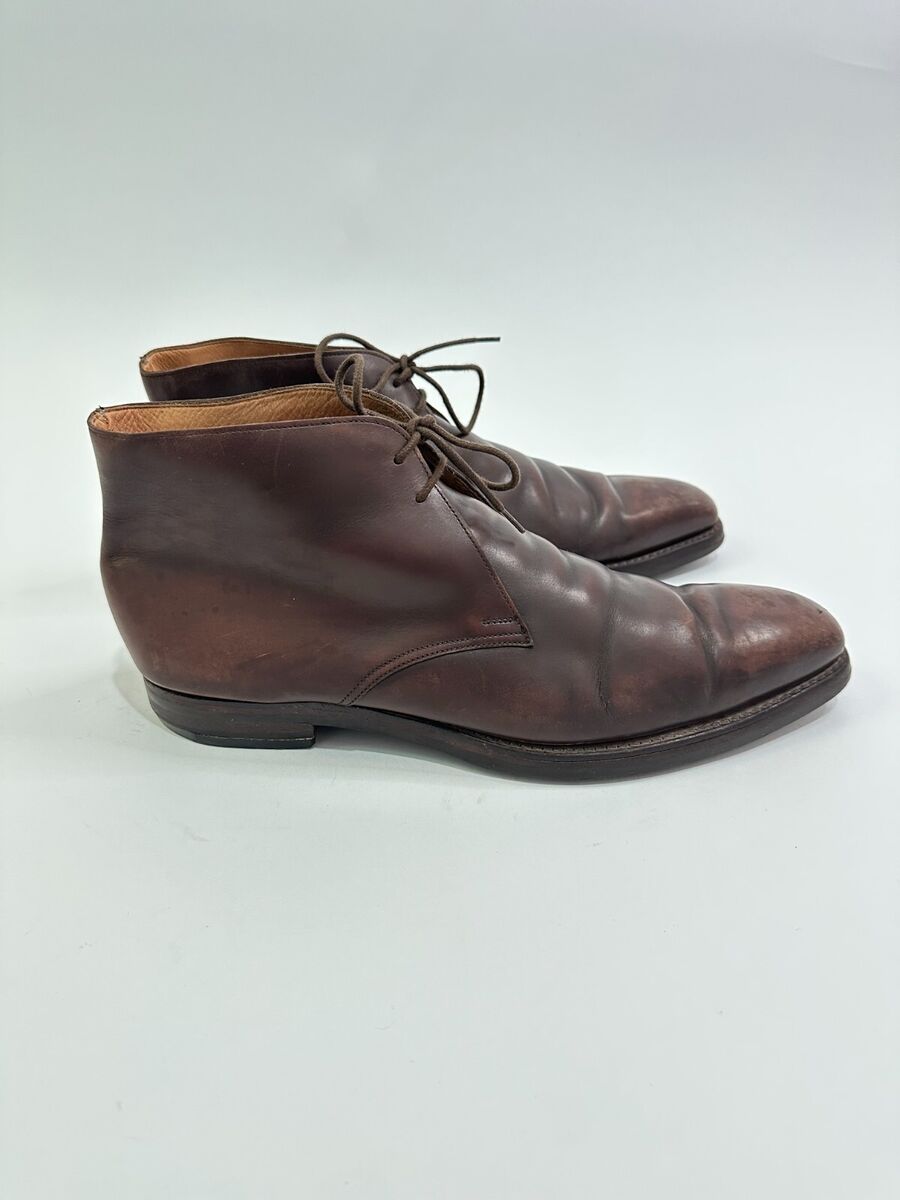 Crockett & Jones Lace Up Solid Boots for Men for Sale | Shop Crockett & Jones Lace Up Solid Boots for Men for Sale | Shop