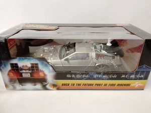 Sunstar De Lorean TIME MACHINE Railway Back to the Future III 1/18 2714 - Foto 1 di 2