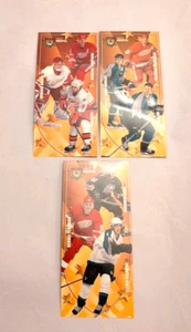 2002 NHL ALL-STAR GAME NEXTEL SGA OVERSIZE CARD LOT (3) 4"x7" RARE ExMt - Picture 1 of 8