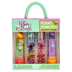 (3-Pack)Floral Lip Glosses Set,Made from Non-toxic Naturally Derived Ingredients - Picture 1 of 5