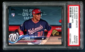 2018 Topps Update Juan Soto Hands on Hip RC #US300 PSA 10 GEM MINT ๐ - Picture 1 of 2