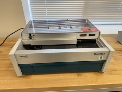 Hematek Bayer Cuidado de Salud Hematología de Banco Slide Stainer Foto 1 de 2