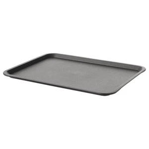 Ikea Tray grey Serving Dishwasher Safe 37x29cm TILLGANG PACK of 3 "NEW" - Picture 1 of 5
