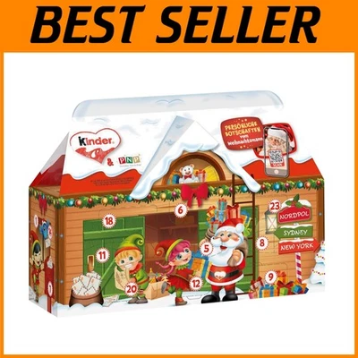 Ferrero Kinder Mix Advent Calendar - Christmas House - Image 1 of 4