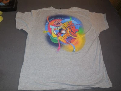 Camiseta DE8 De Colección Esquimal Joe's Supports Teacher's Power Para Hombre 2XL Foto 1 de 4