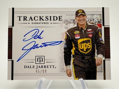2020 National Treasures DALE JARRETT Trackside Signatures Auto /99 #TSDJ - Image 1 of 2