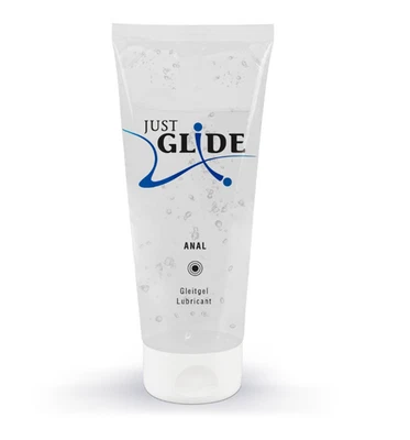 Just Glide Anal-Gleitgel - Gleitmittel, Wasserbasis, latexsicher, geruchsneutral - Bild 1 von 2
