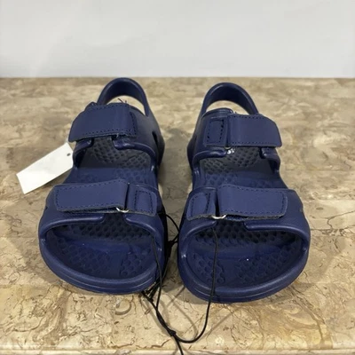 Boys Sol Borne Navy Blue Sandals Size 13 - Image 1 of 4