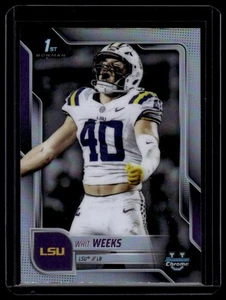 2025 Bowman University Chrome #128 Whit Weeks Refractor - Picture 1 of 2