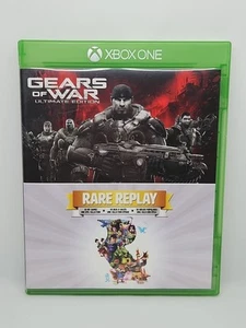 Gears of War Ultimate Edition and Rare Replay Bundle (Xbox One, 2015) Both Disks - Picture 1 of 4