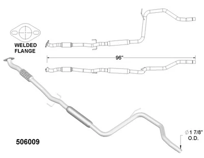 Tubos de escape y escape para Ford Escort 1997-2000 Foto 1 de 2