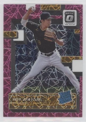 2022 Panini Donruss Optic Rated Pink Velocity Prizm /249 Hoy Park Jun Rookie RC - Image 1 of 2