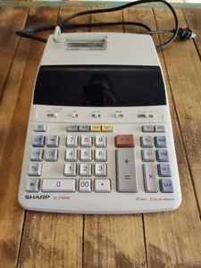 Máquina de contabilidad calculadora de impresión electrónica Sharp EL-1197PIII - Imagen 1 de 11