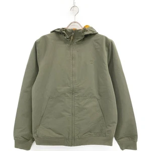 Timberland TB0A6GZN Khaki Military Zip Blouson Jacket M khaki - Picture 1 of 10