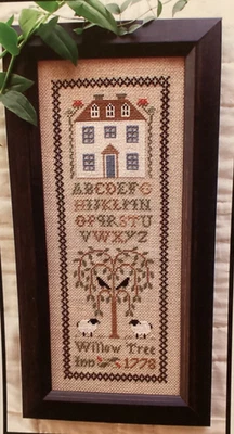 PATTERN Willow Tree Inn Cross Stitch Sampler NEW Little House Needleworks. - Image 1 of 4