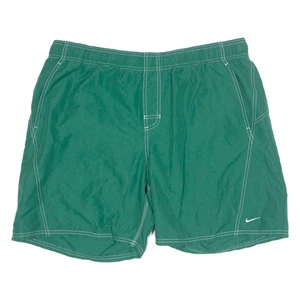 Vintage NIKE Mesh Lined Herren Badeshorts Grün Relaxed 90s L W36 - Bild 1 von 6
