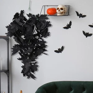 Autumn Leaves Garlands Halloween Vines Plants Decoration Indoor Home Room - Picture 1 of 7