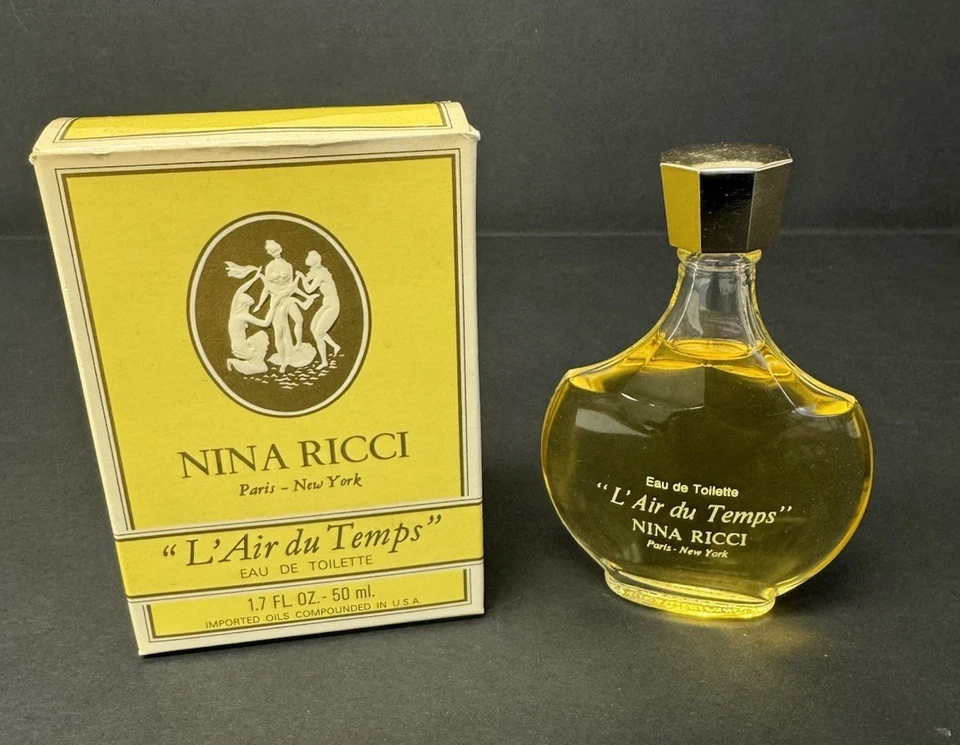 De colección L' Air Du Temps Nina Ricci Paris Perfume Perfume Inodoro con CAJA 1.7 Fl OZ Foto 1 de 4