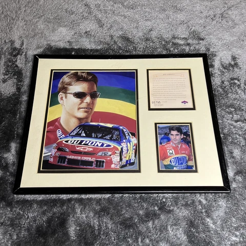 Jeff Gordon #24 NASCAR Kelly Russell 1998 Picture Plaque #05795 of 12,500 Cover