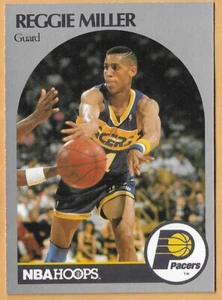Reggie Miller Indiana Pacers #135 NBA Hoops 1990-91 - Bild 1 von 2