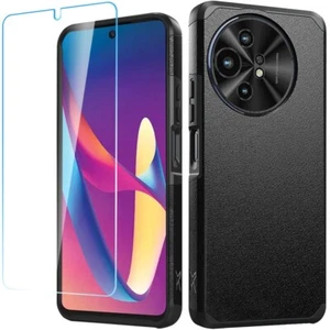 Per TCL 50 XL 5G Custodia Doppio Strato Resistente Cover con Vetro Temperato Incluso - Foto 1 di 36
