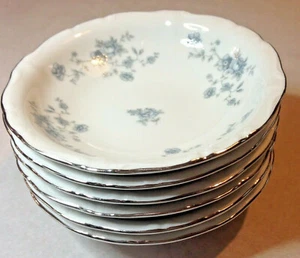 JOHANN HAVILAND BLUE GARLAND BERRY BOWLS  Bavarian Backstamp - Picture 1 of 4