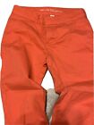 Khakis By Gap Slim City Regular Size 0 Regular Orange Pants