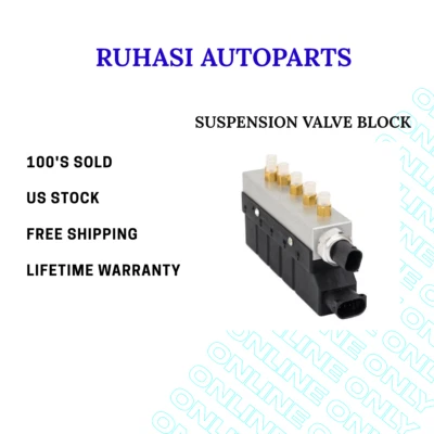 Bloque solenoide válvula suspensión neumática para Mercedes-Benz W220 S430 S350 2203200258 Foto 1 de 4