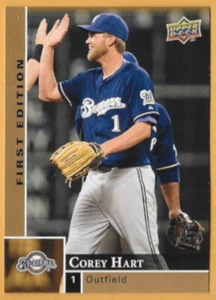Corey Hart Milwaukee Brewers #170 - Cubierta Superior Primera Edición Casi Nuevo-Como Nuevo 2009 - Imagen 1 de 2