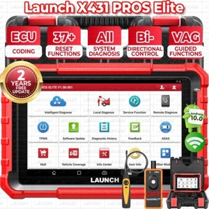 2024 LAUNCH X431 Pros V + Elite Bidirectional Car Diagnostic Scanner K Coding - Picture 1 of 13