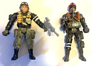 Two Chap Mei Military Action Figures Pilot Soldiers - Picture 1 of 6