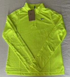 Nike Girl Pullover Training Top Dri-Fit Volt Green FD2853-702 Girls Sz: Large - Picture 1 of 4