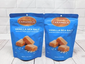 2-pack HEAVENLY CARAMELS Vanilla Sea Salt Soft Caramel 4.7oz(x2) Sell by 03/2025 - Picture 1 of 3