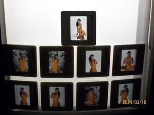 AJA "PORNSTAR" ADULT STAR NUDE 35MM SLIDES (9 TOTAL) - Picture 1 of 1