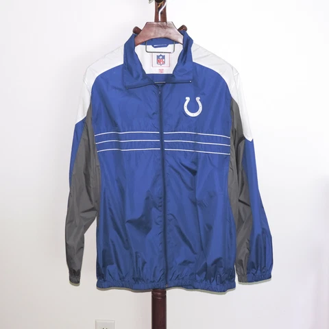 NFL Indianapolis Colts Lightweight Windbreaker Jacket size XXL Cover
