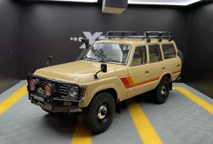 KYOSHO 1/18 Scale TOYOTA Land Cruiser 60 Car Metal Hobby Toys Gift Collection - Picture 1 of 20