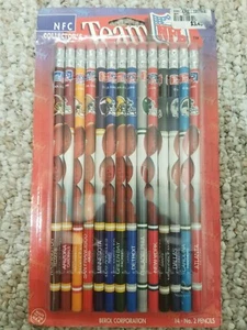 NFL Pencil Set, MLB Pencil Set, NBA Pencil Set - Picture 1 of 10