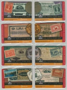 Tarjetas telefónicas Australia 1999 ANDA edición limitada conjunto de 8 sin usar en paquete original - Imagen 1 de 2