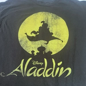 Disney Princess schwarzes Tshirt kurzarm Aladin Gr. XL - Bild 1 von 6