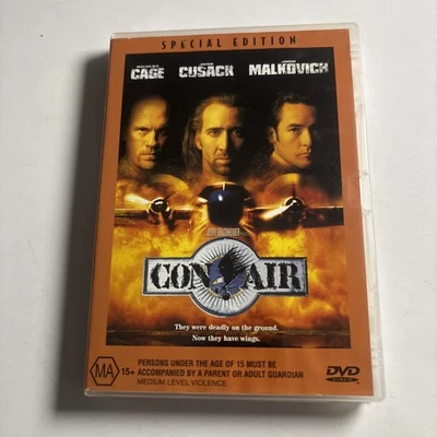 Con Air Special Edition (DVD, 1997) Nicholas Cage, John Cusack Region 4 - image 1 of 3