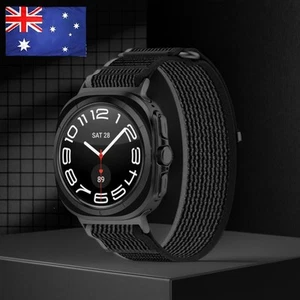 Nylon Sports Band Sweatproof Watch Strap for Samsung Galaxy Watch 7 Ultra 47mm - Zdjęcie 1 z 30