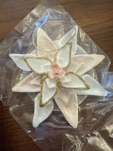 Coral flower ornament Atlantic Coral Ent. NEW Decoration Holiday Christmas Beach - Picture 1 of 9