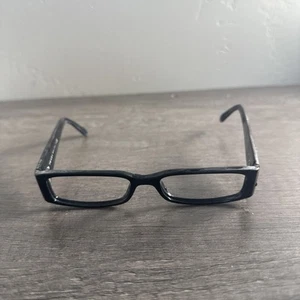PRADA Eyeglasses VPR22M 1AB-1O1 Black FRAMES ONLY Italy 51-16-135 - Picture 1 of 6