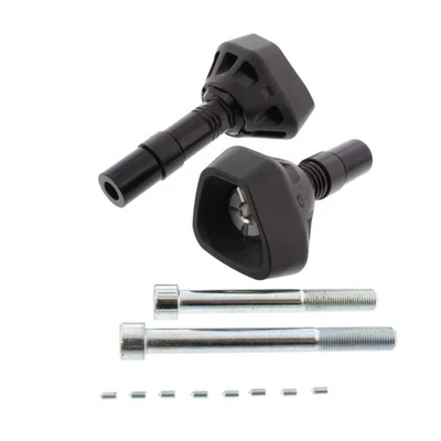 Tampons De Cadre Evotech Argent DEFA-009-SI Pour Yamaha 700 XSR 2017-2017 - Photo 1/4