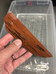 Mittlerer Mahagoni Obsidian Preform Rohling Feuerstein Klopfmaterial Napping 9164 - Bild 1 von 3