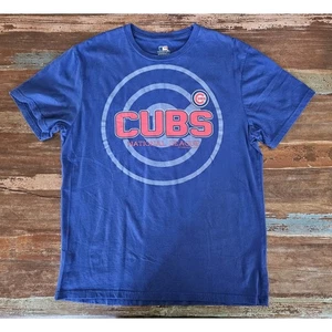 Camiseta de manga corta azul grande de la Liga Nacional mercancía genuina de los Chicago Cubs - Imagen 1 de 24