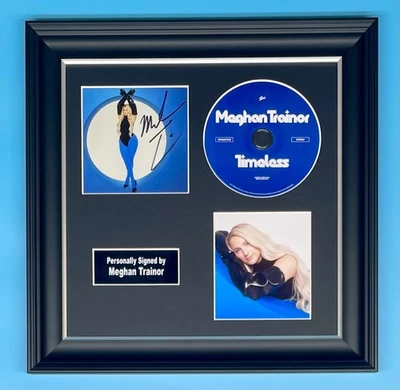 Meghan Trainor SIGNED Timeless Luxury CD Photo Display & COA Autographed Music - Image 1 of 4