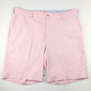 Pantalones Cortos Peter Millar Para Hombre Rosa Corona Deportivos Salem Performance - Cintura 35 - Imagen 1 de 5